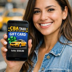 CBA Taxi & Ride - Buy a CBA Gift Card and pay is more easy