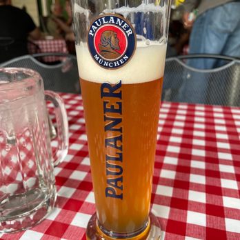 Gasthaus Tirol - Paulaner Hefeweizen. - German Near Me - Cumming, Georgia Gasthaus Tirol - Paulaner Hefeweizen. - German Near Me - Cumming, Georgia