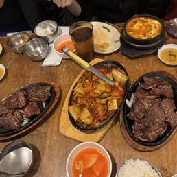 19. Stir-Fried Baby Octopus 14. Galbi
