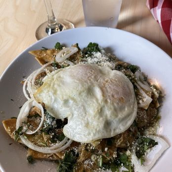 Two Chicks - chilaquiles verdes - Breakfast & Brunch Near Me - Reno, Nevada Two Chicks - chilaquiles verdes - Breakfast & Brunch Near Me - Reno, Nevada