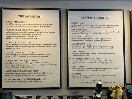 Menu photo 1 Black Heart Coffee Los Angeles, CA Menu photo 1 Black Heart Coffee Los Angeles, CA