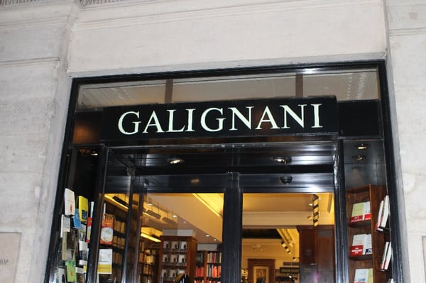 Librairie Galignani by null