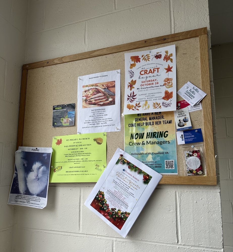 USPS MOUNT CRAWFORD Updated May 2024 411 N Main St, Mount Crawford