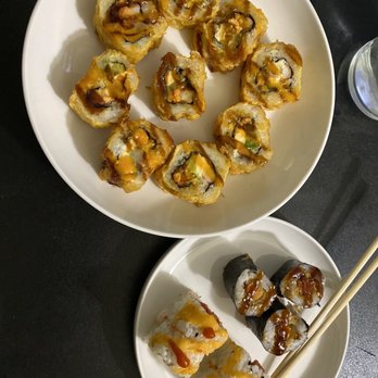 Asahi - Okinawa Roll, Dynamite Roll, Sweet Potato rool - Japanese Near Me - Louisville, Kentucky Asahi - Okinawa Roll, Dynamite Roll, Sweet Potato rool - Japanese Near Me - Louisville, Kentucky
