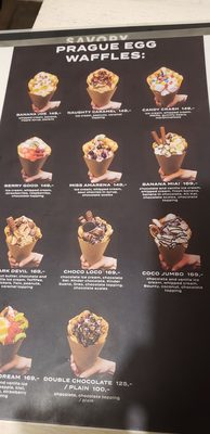 Menu photo 2 Crêperie U Kajetána Praha-1, PR