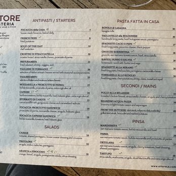 Ettore Osteria - Menu July 2026 - Italian Near Me - Los Angeles, California Ettore Osteria - Menu July 2026 - Italian Near Me - Los Angeles, California