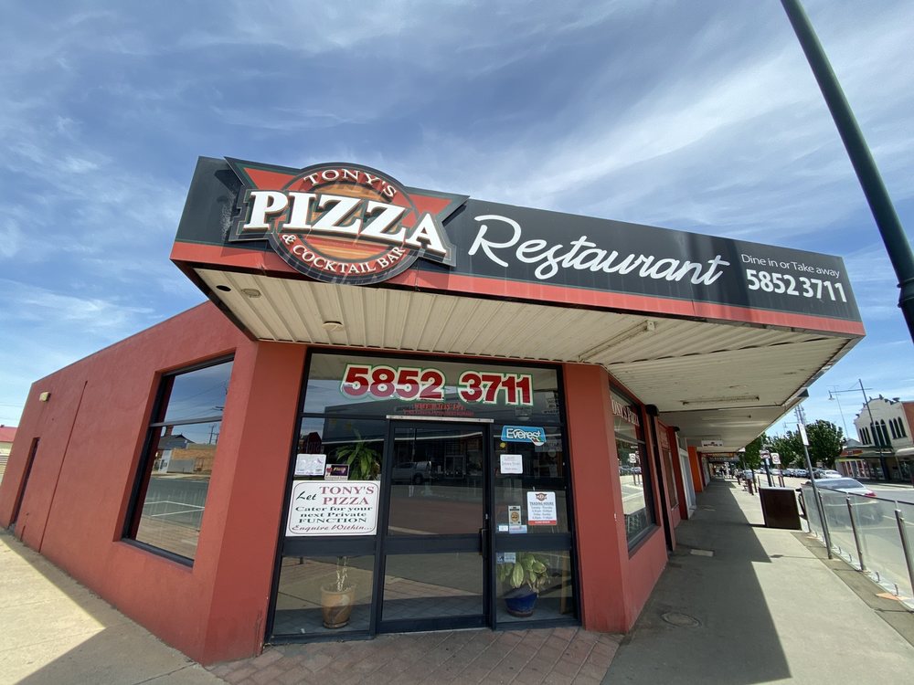TONY’S PIZZA RESTAURANT Kyabram Victoria, Victoria Fast Food