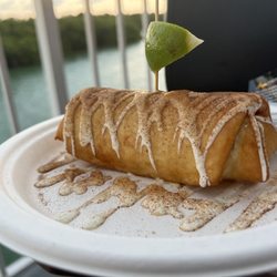 Burdines Waterfront Marina and Bar & Grill - Deep fried key lime pie !!