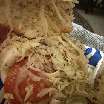 Jersey Mike's Subs - The brown is rotten lettuce on my sandwich - Fast Food Near Me - New Albany, Ohio