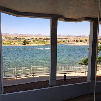 Riverview Restaurant - View at lunch from our table!! - American Near Me - Laughlin, Nevada Riverview Restaurant - View at lunch from our table!! - American Near Me - Laughlin, Nevada