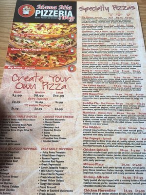 Menu photo 1 Mama Mia Pizzeria Myrtle Beach, SC Menu photo 1 Mama Mia Pizzeria Myrtle Beach, SC