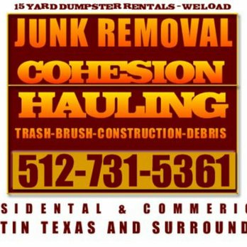 Cohesion Hauling / Junk Removal - Junk Removal & Hauling Near Me Cohesion Hauling / Junk Removal - Junk Removal & Hauling Near Me
