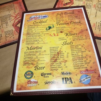 Oceanic Boil - Drink menu - Cajun/Creole Near Me - Jackson Heights, New York Oceanic Boil - Drink menu - Cajun/Creole Near Me - Jackson Heights, New York