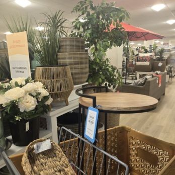 HomeGoods - End table $60 and wicker basket - Home Decor Near Me - West Covina, California HomeGoods - End table $60 and wicker basket - Home Decor Near Me - West Covina, California