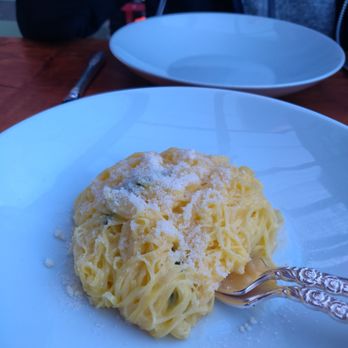 Cascina Spinasse - Half order Tajarin Con Burro E Salvia. Butter and sage - Italian Near Me - Seattle, Washington
