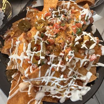 Taqueria La Unica - Nachos - Plain - Tacos Near Me - Pine Brook, New Jersey