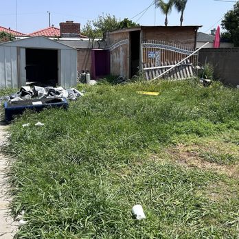 Nestor Hauling - Trash and structures left by tenants. Nest Hauling left it clean. - Junk Removal & Hauling Near Me Nestor Hauling - Trash and structures left by tenants. Nest Hauling left it clean. - Junk Removal & Hauling Near Me