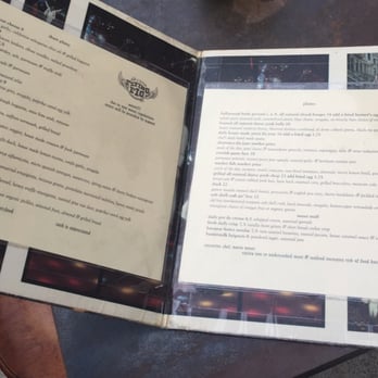 Flying Pig Pub & Kitchen - Inside of menu, yes that's a double gatefold album. - Pubs Near Me - Oceanside, California Flying Pig Pub & Kitchen - Inside of menu, yes that's a double gatefold album. - Pubs Near Me - Oceanside, California