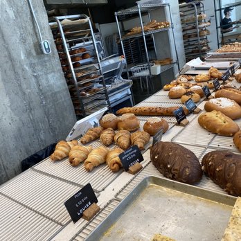 Louise - a variety of breads and pastries in a bakery - Bakeries Near Me - Montreal, Quebec