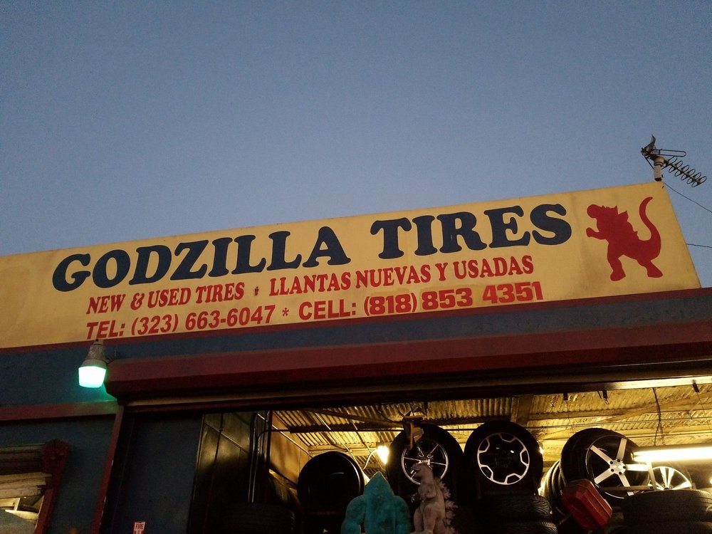 Godzilla Tires, Los Angeles Roadtrippers