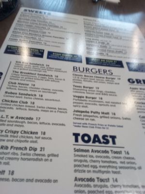 Menu photo 6 The Breakfast Club San Mateo, CA Menu photo 6 The Breakfast Club San Mateo, CA