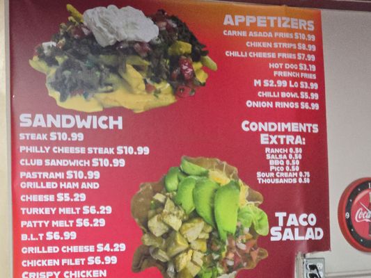 Menu photo 2 El Chulo Burgers Rosamond, CA
