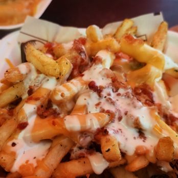 The Melt - Bacon cheddar ranch fries - Burgers Near Me - Long Beach, California The Melt - Bacon cheddar ranch fries - Burgers Near Me - Long Beach, California