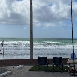 Playa Bonita Resort RV Park - Windy day waves!