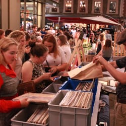 Ebenezer Night Market - view of the Ebenezer Night markets towards Rundle Street