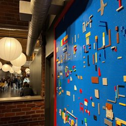 Milkfloat - Lego wall