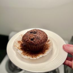 a cupcake on a plate a cupcake on a plate