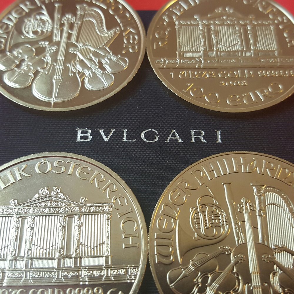 The perfect gift? Bvlgari Bzero1 ring with 4 one ounce Philharmoniks...? The perfect gift? Bvlgari Bzero1 ring with 4 one ounce Philharmoniks...?