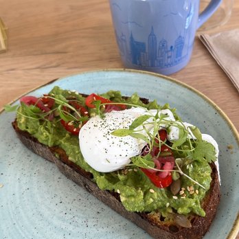 Two Hands - Smashed Avocado Toast - Cafes Near Me - New York, New York Two Hands - Smashed Avocado Toast - Cafes Near Me - New York, New York