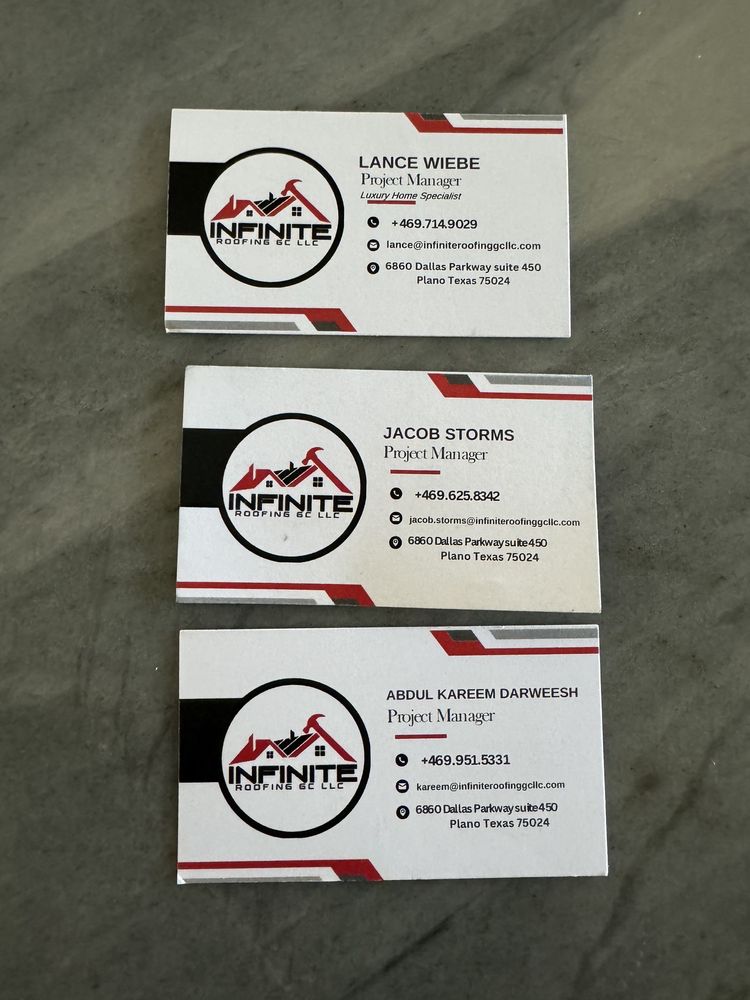 Slide of Infinite Roofing GC