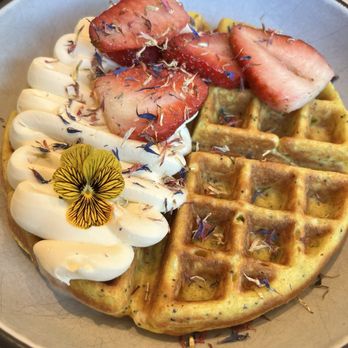 Two Hands - Lemon Poppyseed Waffle - Breakfast & Brunch Near Me - Nashville, Tennessee