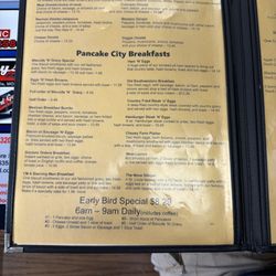 Pancake City - Menu 1