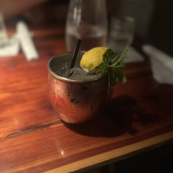 The Hound - Peach mule - New American Near Me - Auburn, Alabama The Hound - Peach mule - New American Near Me - Auburn, Alabama