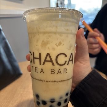 Chaca Tea Bar - Sea Cream Jasmine Milk Tea w/ Boba - Coffee & Tea Near Me - Redlands, California Chaca Tea Bar - Sea Cream Jasmine Milk Tea w/ Boba - Coffee & Tea Near Me - Redlands, California