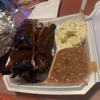 Stella's Place - BBQ RIBS, POTATO SALAD, BEANS - Barbeque Near Me - Milton, Florida