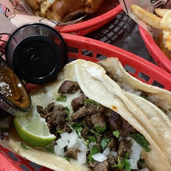 Dirt Dog Downey - 2 x Carne Asada Taco - Hot Dogs Near Me - Downey, California Dirt Dog Downey - 2 x Carne Asada Taco - Hot Dogs Near Me - Downey, California
