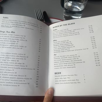Beretta Valencia - Menu - Italian Near Me - San Francisco, California