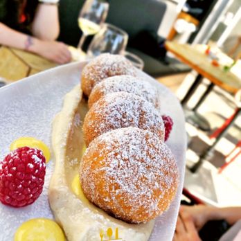 JOEY Barlow - a plate of doughnuts and raspberries - Canadian (New) Near Me - Calgary, Alberta