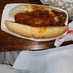 Burger Hut - Half a hot sausage