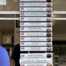 Northern Lights Creamery - Flavor Menu
