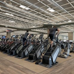 Life Time - 2022-02-19. Lifetime Fitness. Rochester Hills. The entire 2nd floor is dedicated to work out equipment. Stair climber.