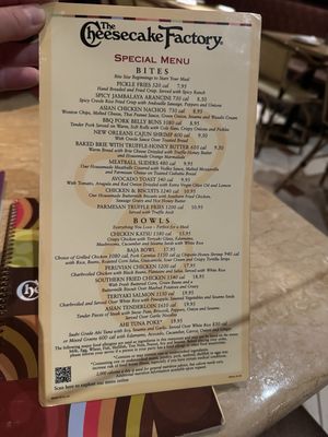 Menu photo 2 The Cheesecake Factory Edina, MN