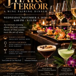 Daughter Thai Kitchen & Bar - Wine Pairing Event
Nov 4th @ 6pm