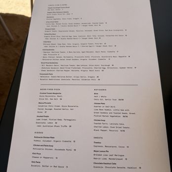 Wildland - Back of the menu 7/2026 - Italian Near Me - Carlsbad, California Wildland - Back of the menu 7/2026 - Italian Near Me - Carlsbad, California