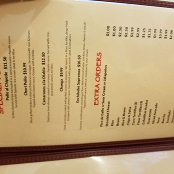 Maya Taqueria - a menu for a mexican restaurant - Mexican Near Me - Austin, Minnesota