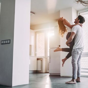 Reno Rocket - a man lifting a woman in the air - General Contractors Near Me - Toronto, Ontario Reno Rocket - a man lifting a woman in the air - General Contractors Near Me - Toronto, Ontario